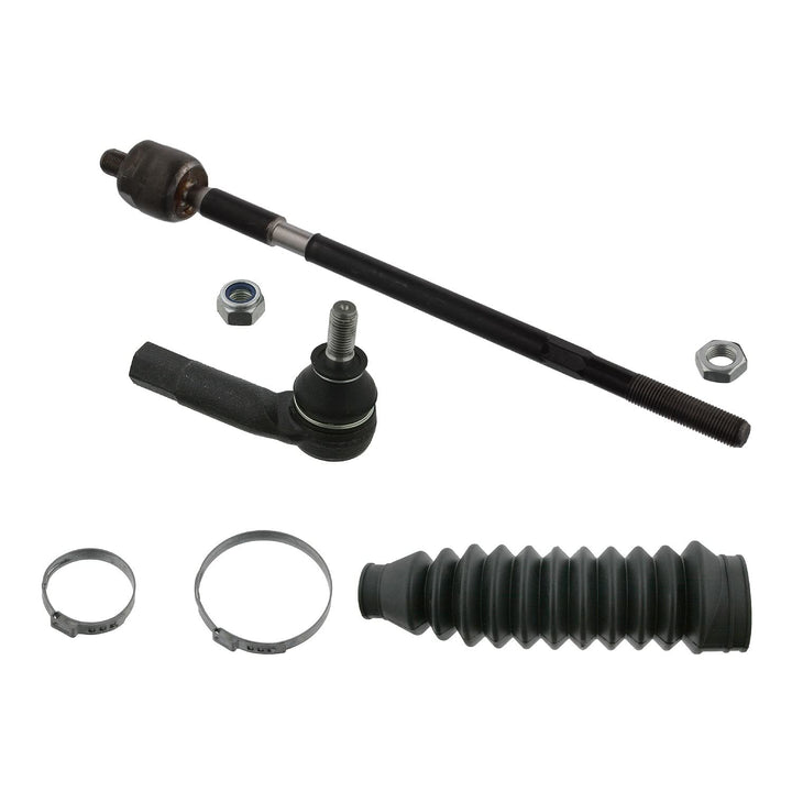 febi bilstein 44740 Spurstange mit Lenkmanschettensatz , 1 Stück Vorderachse rechts, Vorderachse rec