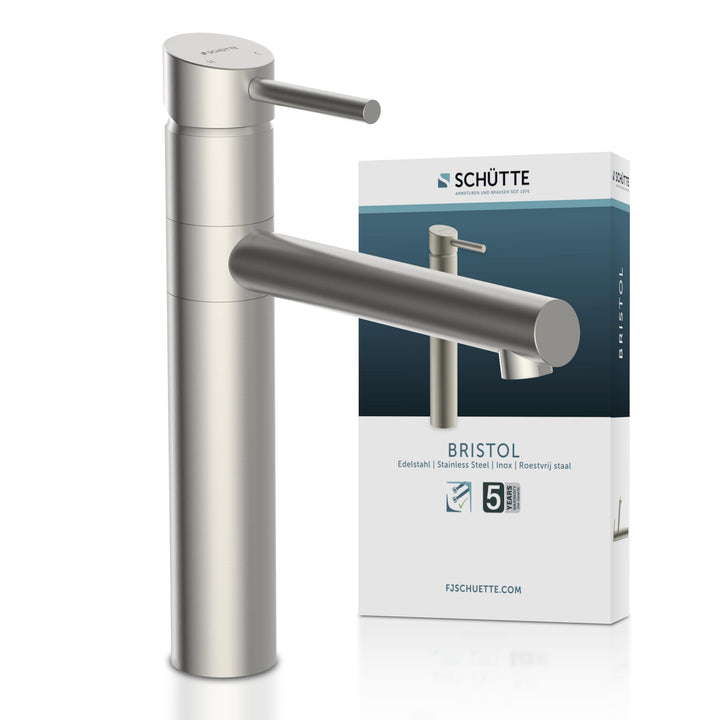 SCHÜTTE BRISTOL Spültischarmatur, Wasserhahn Küche, 360 Grad schwenkbare Spültischarmatur, Mischbatt