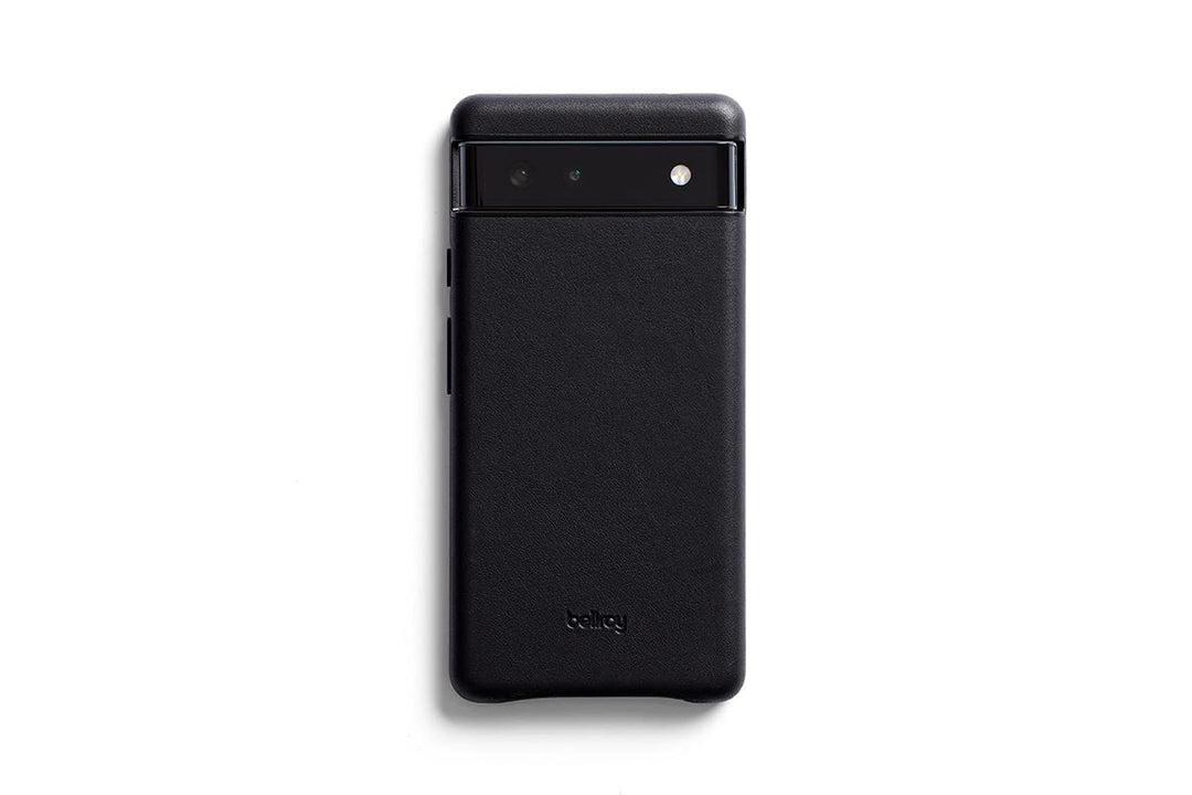 Bellroy Lederhülle für Pixel 6a – (Schlanke Handyhülle) - Black Schwarz, Schwarz