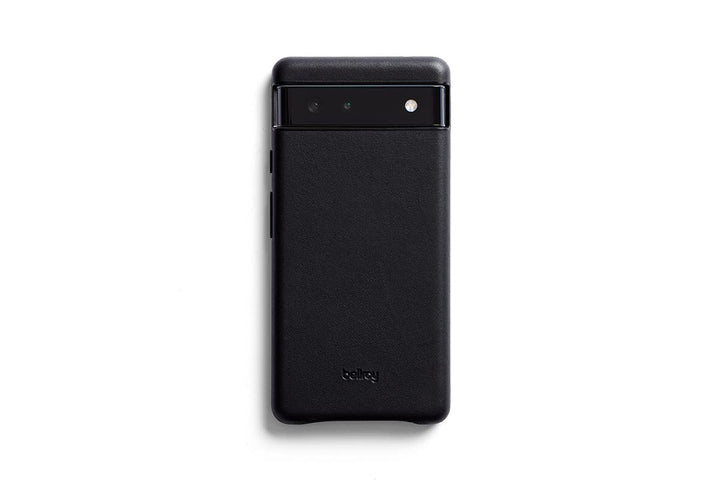 Bellroy Lederhülle für Pixel 6a – (Schlanke Handyhülle) - Black Schwarz, Schwarz
