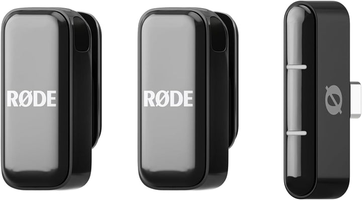 Rode Wireless Micro Drahtloses Mikrofon-System USB-C mit keepdrum Netzteil