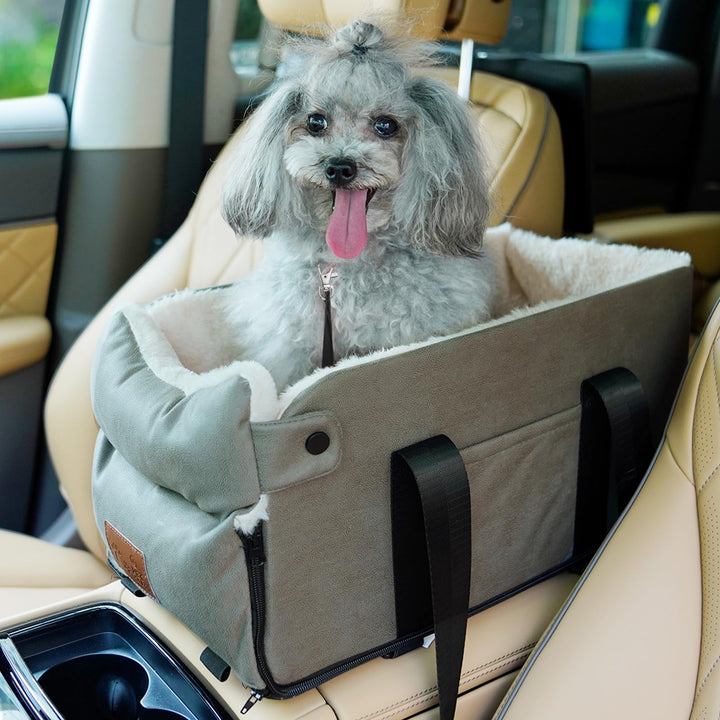 Autositz Für Hunde Katzen Konsole Hunde Sitzerhöhung abnehmbare waschbare Mittelkonsole Haustier-Aut