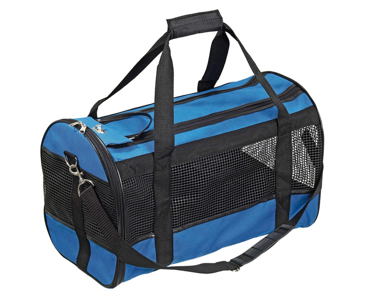 Karlie 31825 Tragetasche Divina L: 50 cm B: 28 cm H: 30 cm blau