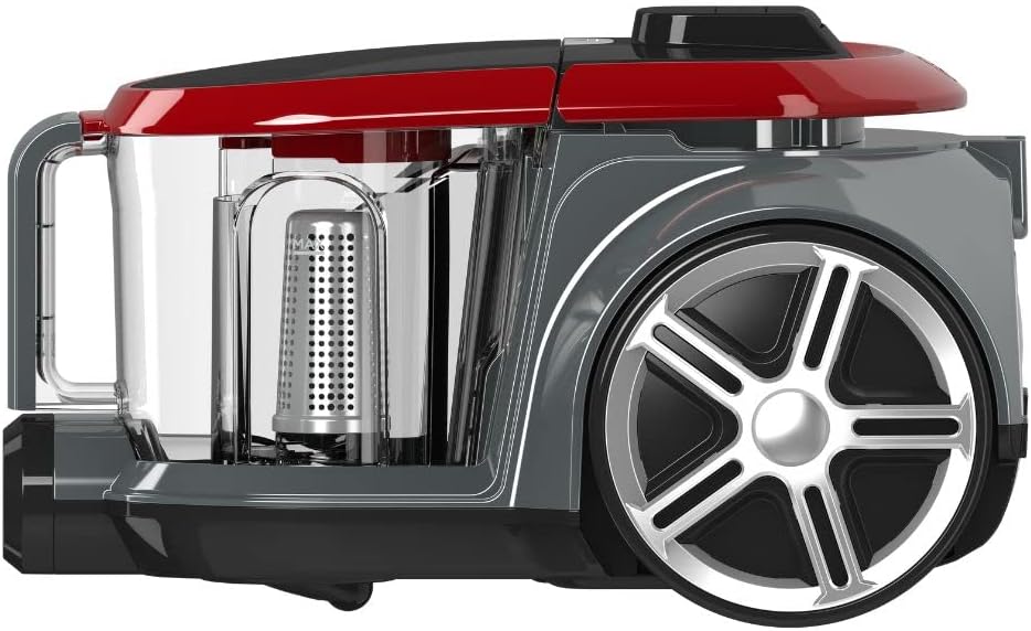 TESLA BGL400BR beutelloser Staubsauger (800 W, Geräuschpegel 72 dB, Arbeitsradius 8 m, waschbarer HE