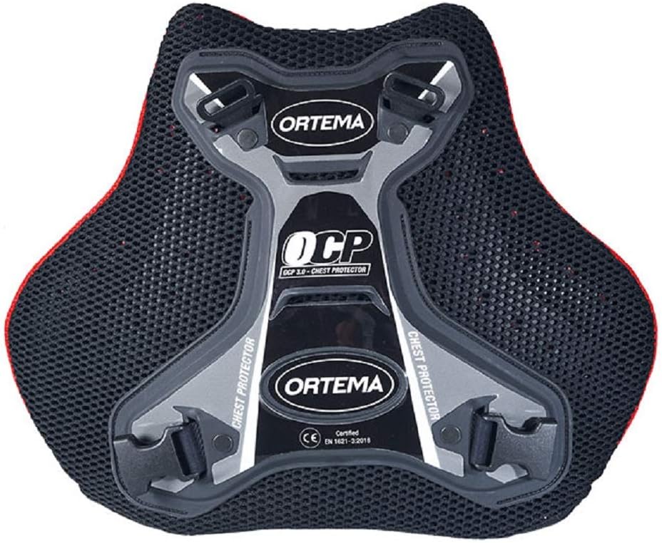 ORTEMA OCP 3.0 - (Gr.M schwarz) Chest Protector - Brustprotektor mit Gurtsystem - Schutzklasse EN 16