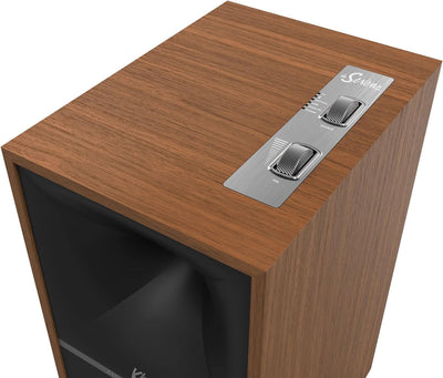 Klipsch The Sevens Aktiv-Lautsprecher (Paar) - Titan LTS Belüfteter Hochtöner, Bluetooth Wireless Ve