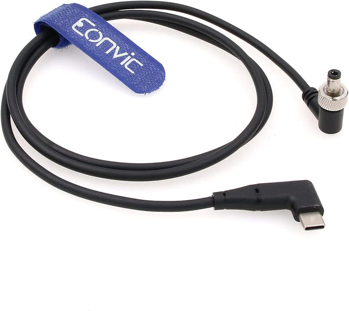 Eonvic Netzkabel für Atomos Ninja V Zwo ASI Gekühlte Kameras PD USB 3.1 Typ C zu Locking DC Power Ja