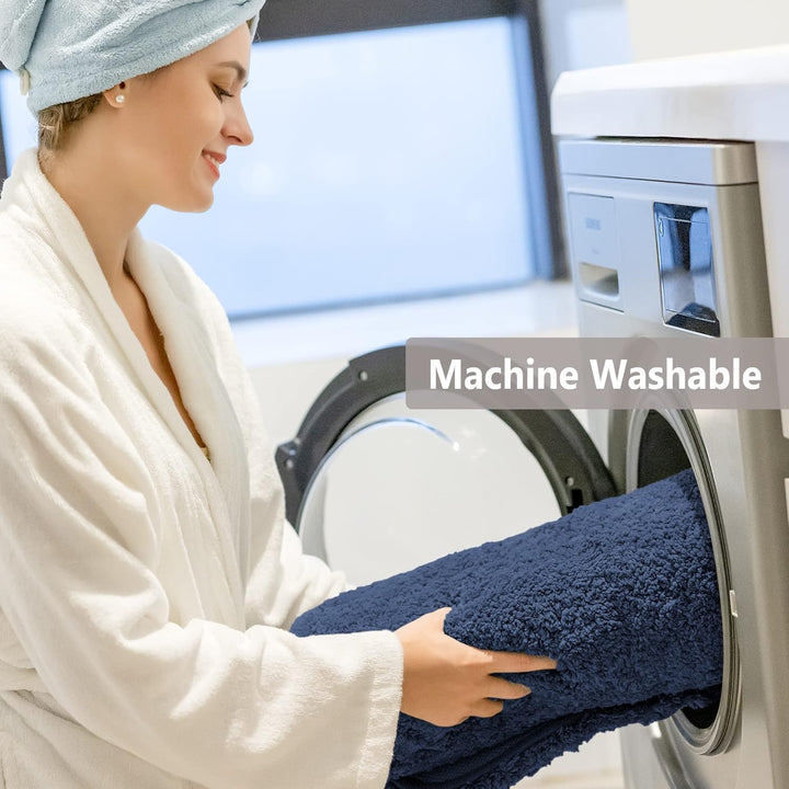 Badematte Rutschfest Badteppich Extra Lange Verdickt Badezimmerteppich Weich Badeteppich Flauschige