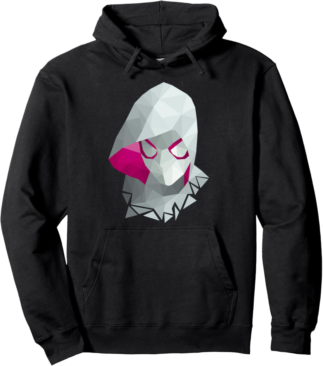 Marvel Spider Gwen Geometric Portrait Pullover Hoodie
