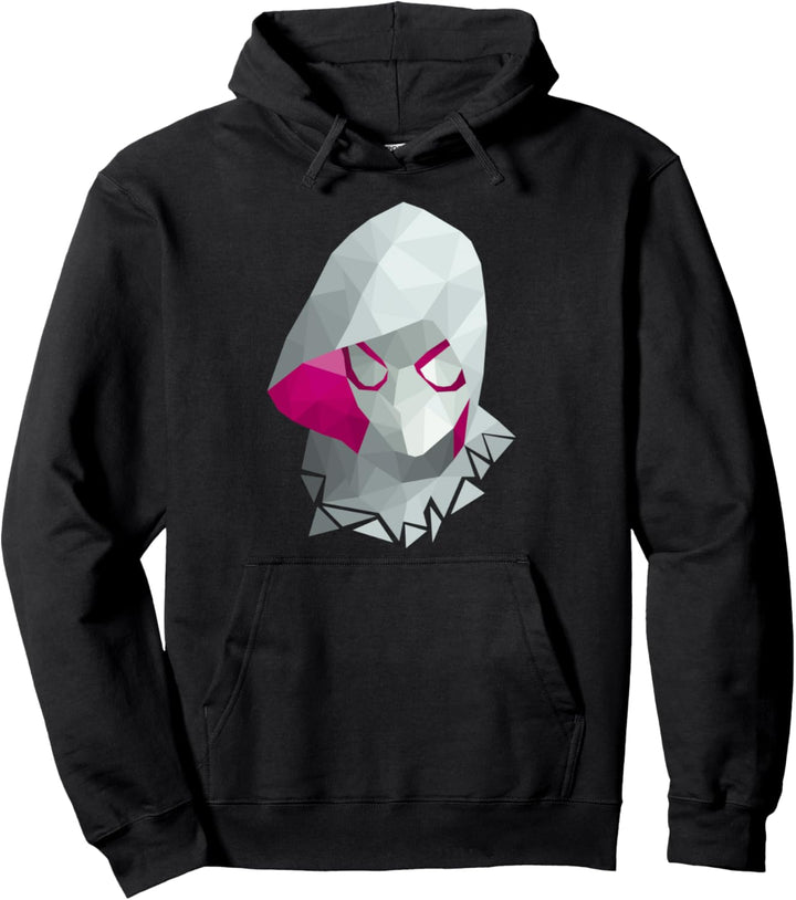 Marvel Spider Gwen Geometric Portrait Pullover Hoodie