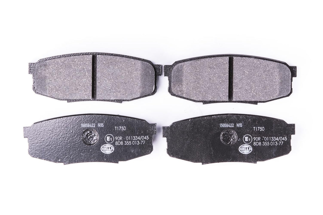 HELLA PAGID 8DB 355 013-771 Bremsbelagsatz - T1750 - Dicke/Stärke: 17.4mm - Bremssystem: Advics - ni