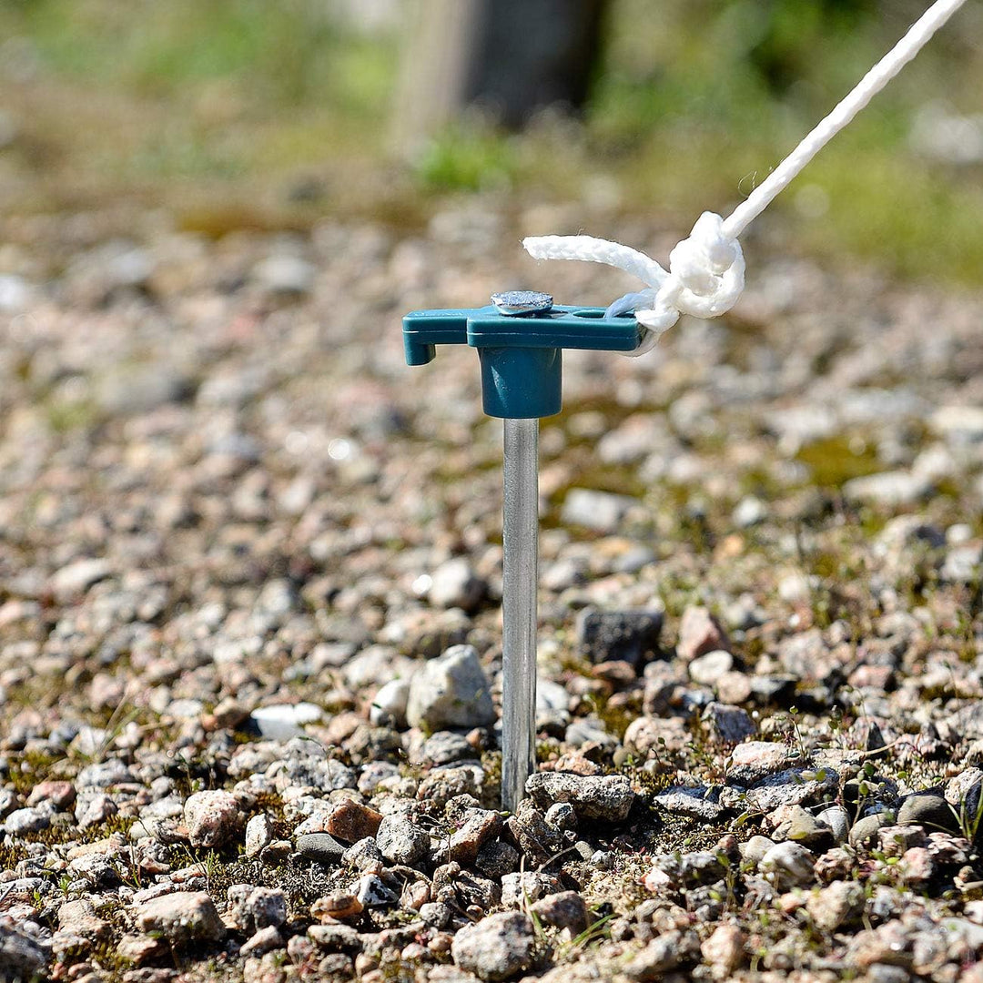Semptec Urban Survival Technology Zelt-Haken: 48er-Set Felsbodenheringe für steinigen Untergrund, 25
