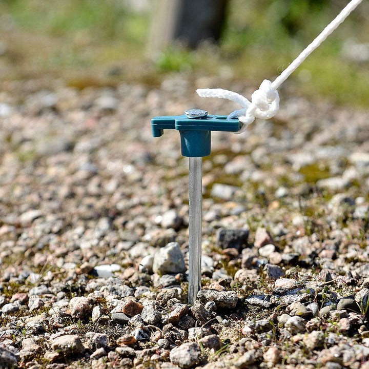Semptec Urban Survival Technology Zelt-Haken: 48er-Set Felsbodenheringe für steinigen Untergrund, 25