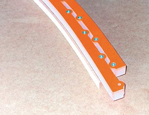 CMT tmp-1200 Dima flexibel für Fräsen Vorgeformte (Curve und Bügel), Orange