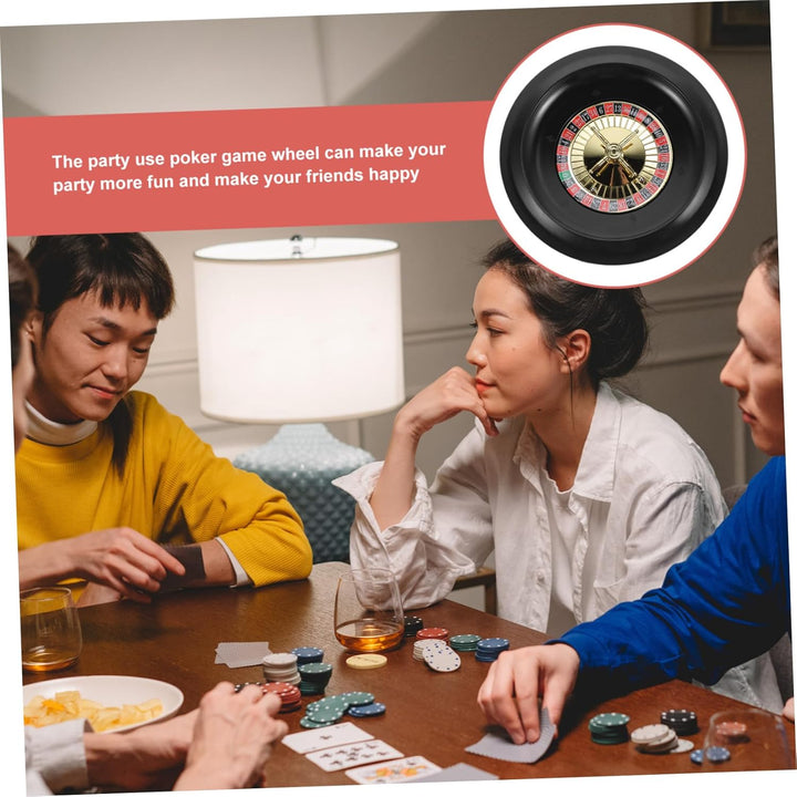 Garneck 10-Zoll Für Spiele - Professionelles Roulette Spiel Set Für Heimspiel Und Partys Ideal Für P