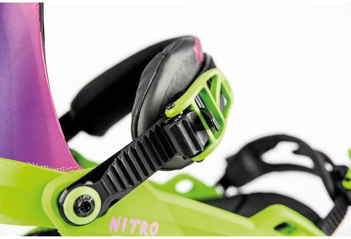 Nitro Snowboards Herren Zero '23 All Mountain Freestyle günstig Bindung Snowboardbindung M HAPPY PLA