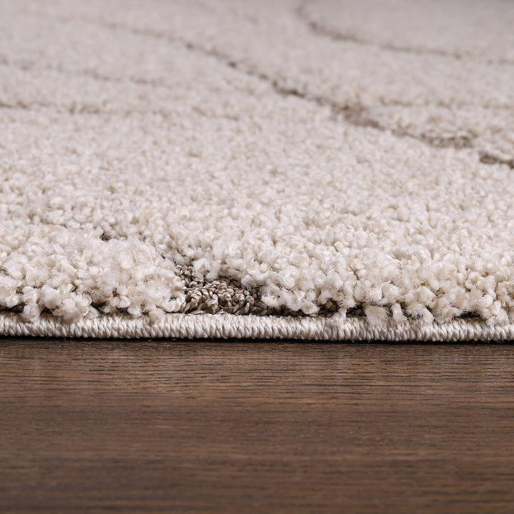 SANAT Wohnzimmer Teppich - Luxus Shaggy Nicht-schuppend Teppich, Wohnzimmer Schlafzimmer Esszimmer E
