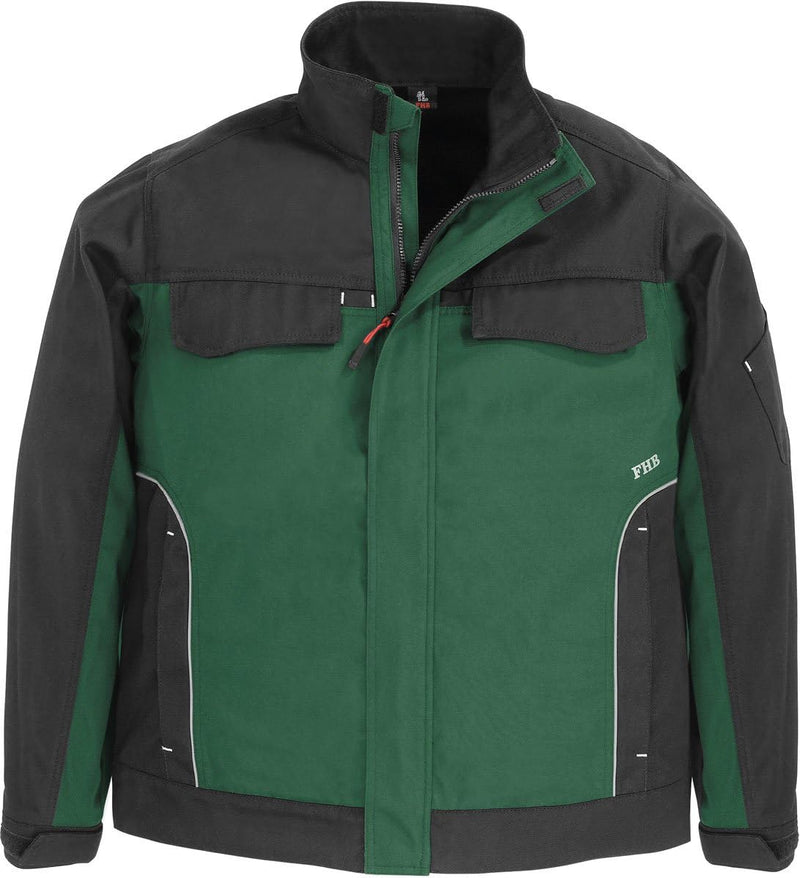 FHB Arbeitsjacke, Ernst, Grösse 3XL, grün / schwarz, 130730-2520-3XL, 3XL