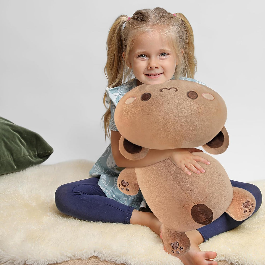 shownicer Plüschtier Braun Bär Kuscheltier Stofftier Kawaii Bär Plüsch, Bär Plüschkissen Spielzeug,