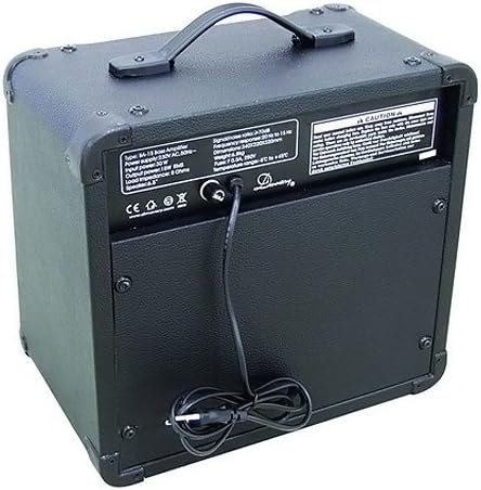 DIMAVERY BA-15 Bass-Verstärker 15W sw | 15-W-Gitarrenverstärker