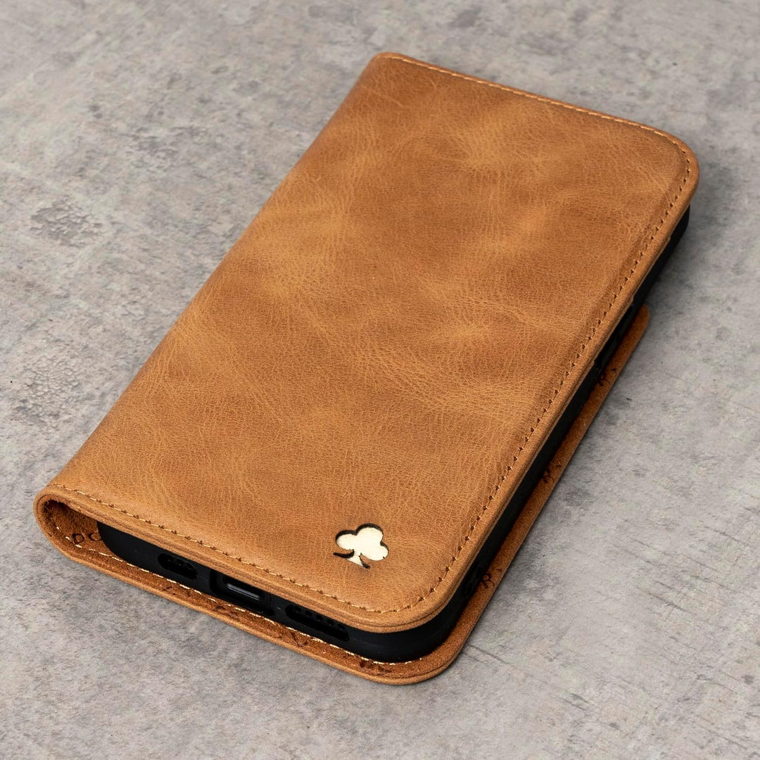 Porter Riley - Lederhülle für Samsung Galaxy S20 Ultra. Premium Echtleder Standhülle/Cover/Brieftasc