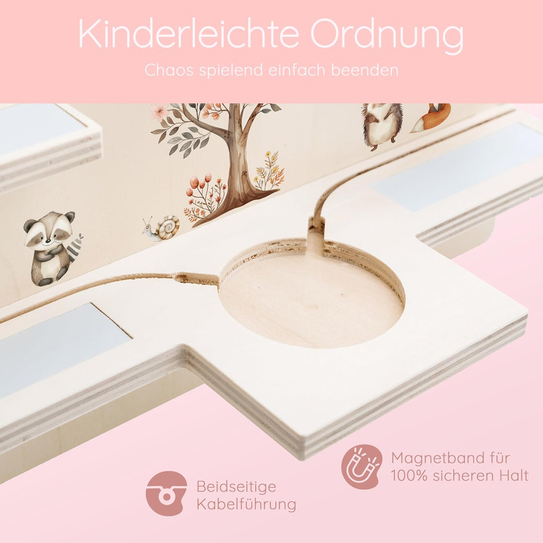 Bärenfreunde personalisiertes Tonie Regal für Kinderzimmer - Magnetisches Toniebox Regal für Toniebo