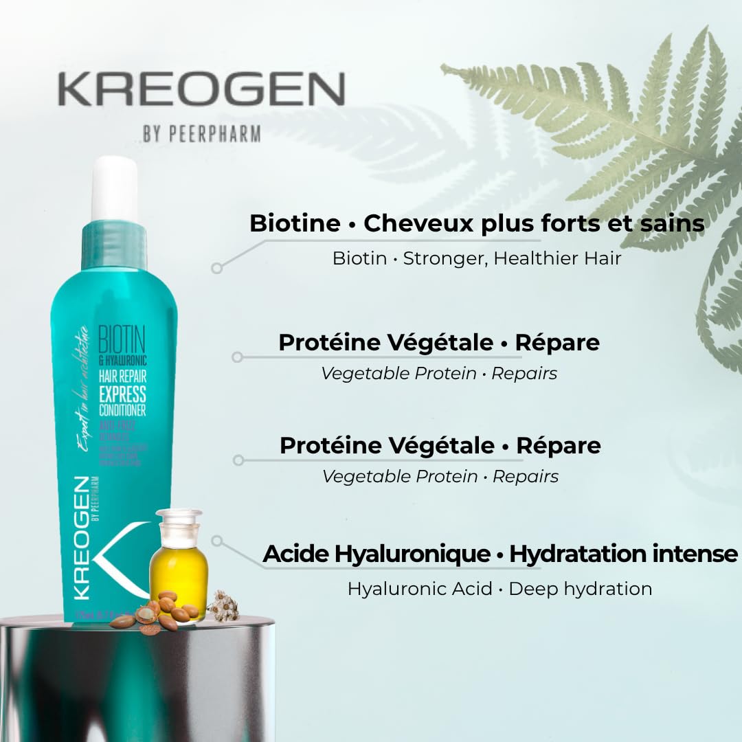 Express Repair Spray gegen Risottis und Entwirrung mit Biotin – 175 ml – sofortige Kraft und Glanz B