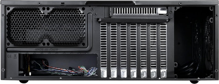 SilverStone SST-GD09B - Grandia HTPC ATX Desktop Gehäuse mit hochleistungsfähigem und geräuscharmen