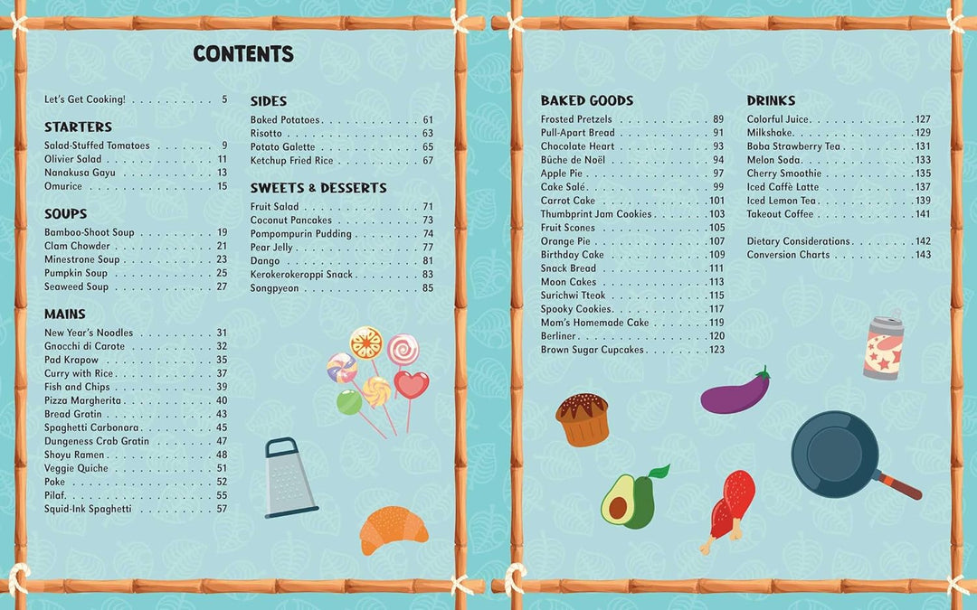 The Unofficial Animal Crossing Cookbook, Gebundenes Buch
