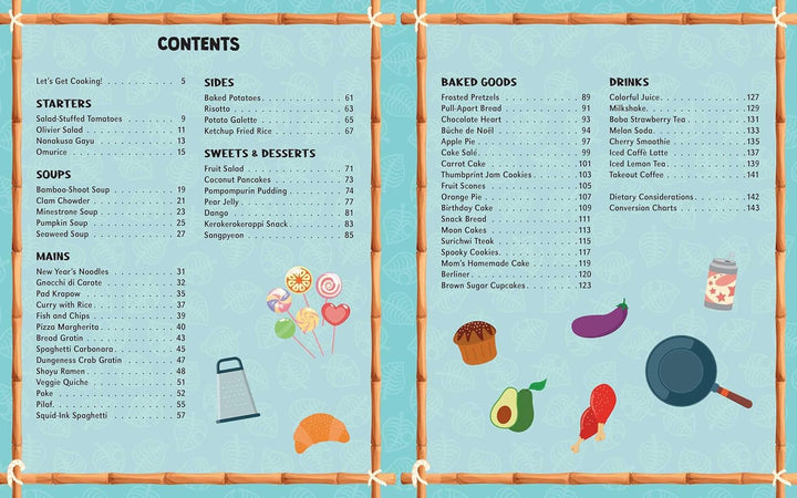 The Unofficial Animal Crossing Cookbook, Gebundenes Buch