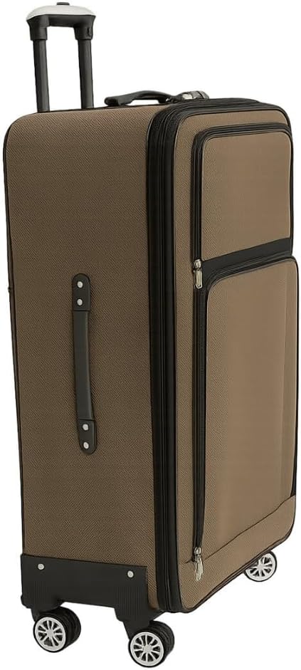 Generisch Kofferset 3-teilig – Trolley Set mit 4 Rollen & Zahlenschloss | Weichschalenkoffer in M/L/