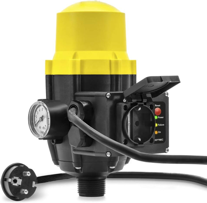 TROTEC Elektronischer Druckschalter TDP DSP Pumpensteuerung Druckwächter für Hauswasserwerk Gartenpu