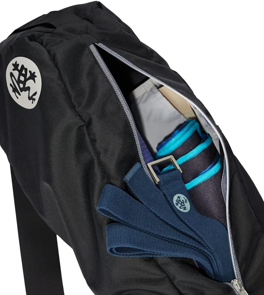 Manduka Go Light Yogamatten-Tragetasche mit Tasche, verstellbarer Gurt, geeignet für die meisten Yog
