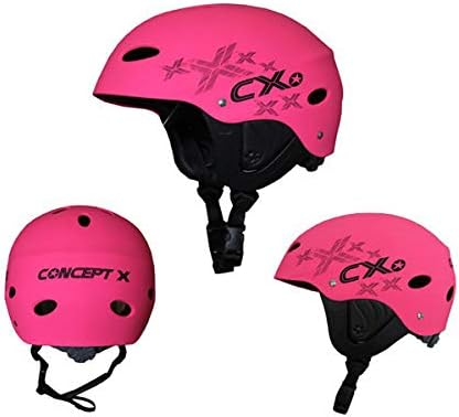 Concept X Helm Kiten Surfen Wakeboard Kajak PINK, M