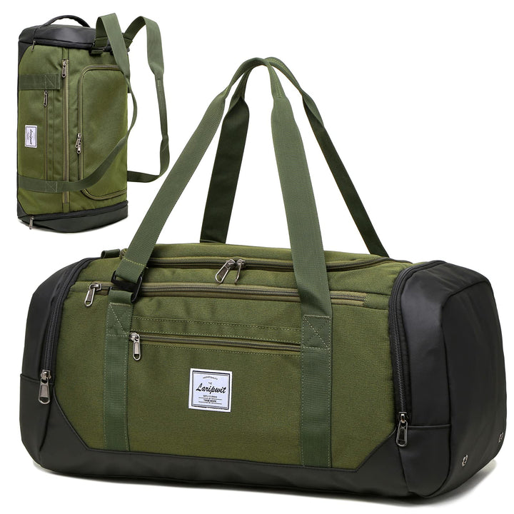 Laripwit Reisetasche Herren 40L Mittelgross Sporttasche mit Schuhfach und Nassfach Weekender Travel