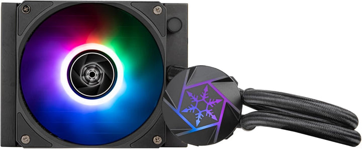 SilverStone SST-VD120-Slim - VIDA 120 SLIM Hochleistungsfähiger, schmaler Alles-in-Einem-Flüssigkeit