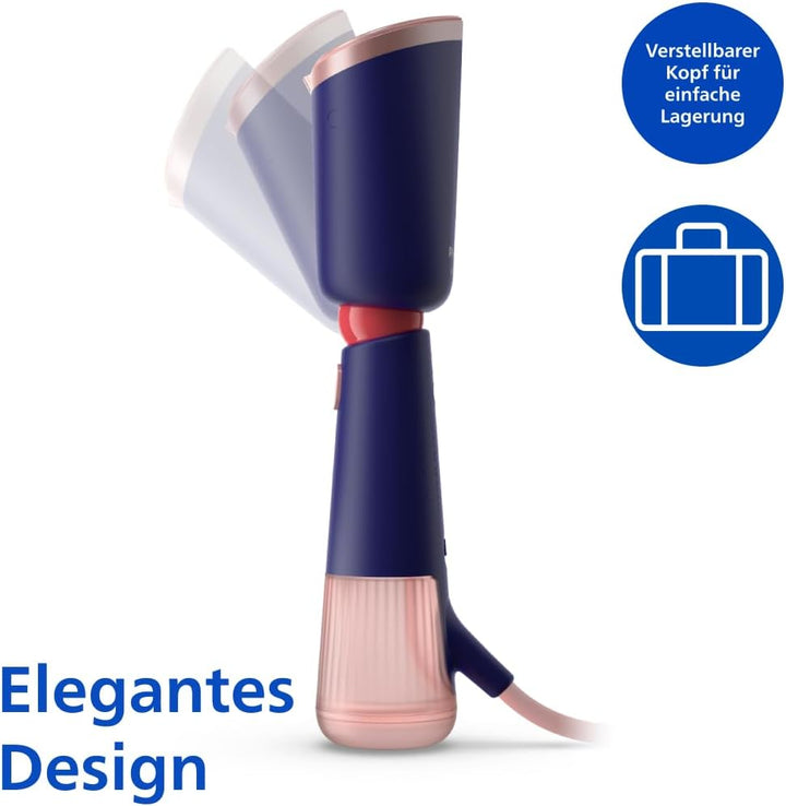 Philips Dampfglätter 5000-Serie – 35 Sekunden Aufheizen, kontinuierlicher Dampf, zwei Wassertanks, E