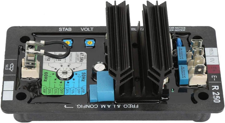 Spannungsregler R250 AVR Auto Spannungsregler Bürstenloses -Generierungssystem Set Zubehör