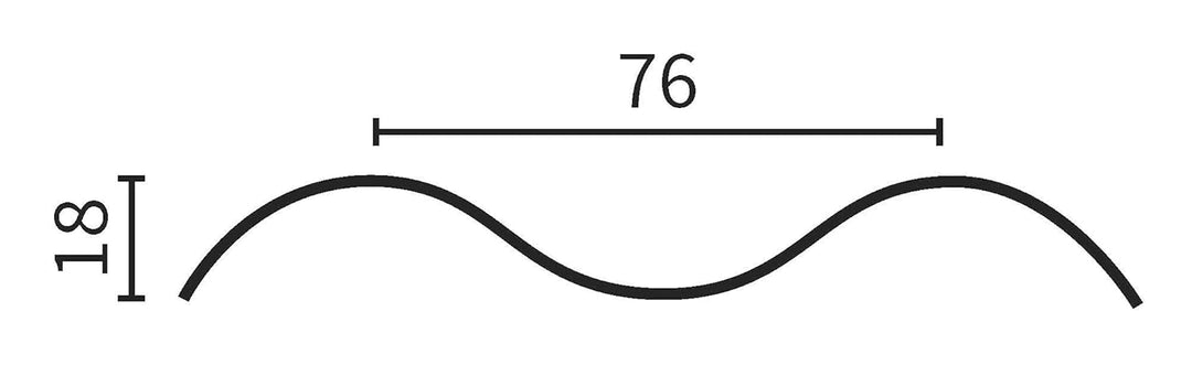KAISER plastic® Wellplatte Sinus | Xtra Strong (PC) | Glatt und klar | 0,8mm Stärke | Welle 76/18 |