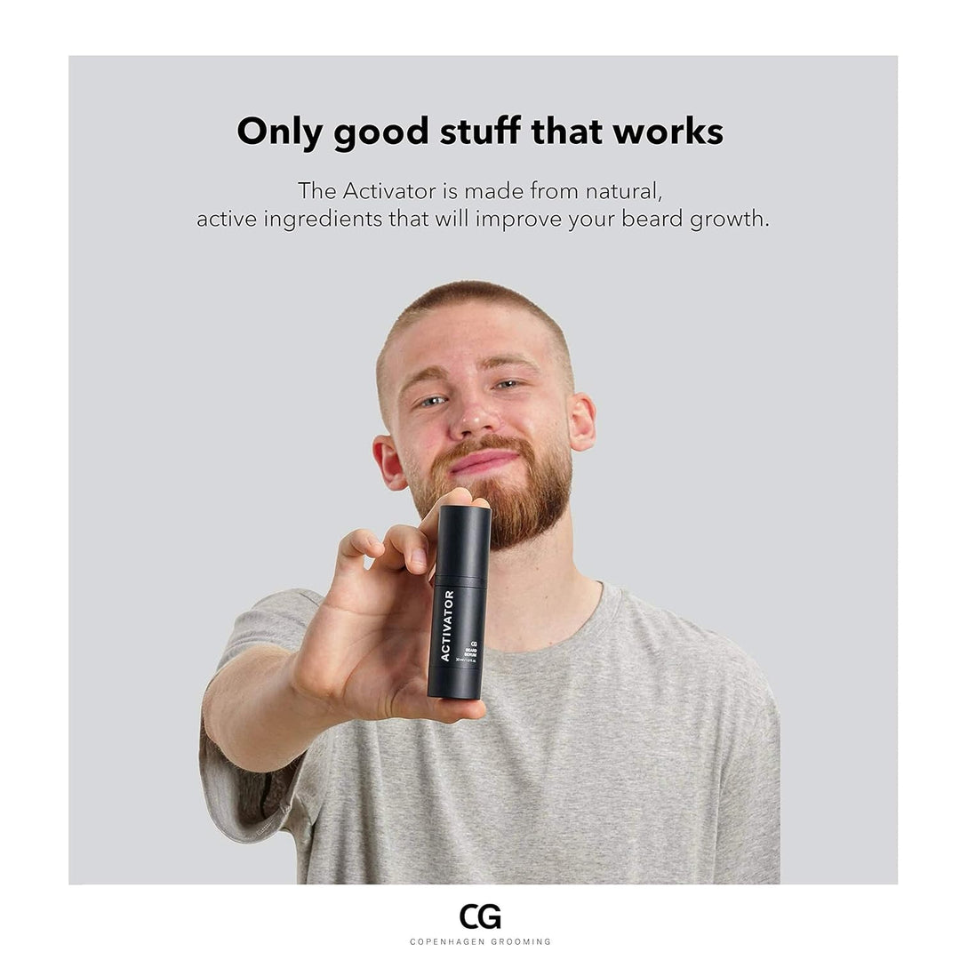 Copenhagen Grooming The Activator (30ml) – Bartwuchsöl für Männer – lassen Sie sich einen volleren,