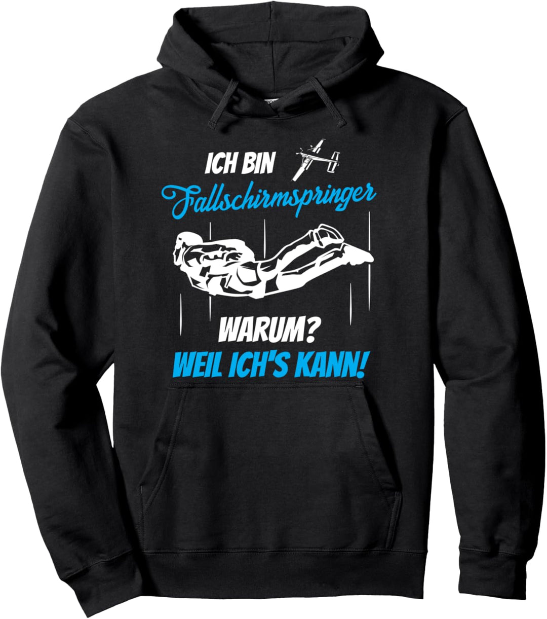 Fallschirmspringen Spruch | Geschenk Skydiving | Skydiver Pullover Hoodie