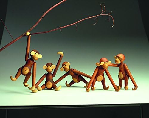 Kay Bojesen - AFFE - Teak-/Limbaholz - Höhe 20 cm - Teak-/Limbaholz - Design - Holztier - Weihnachte