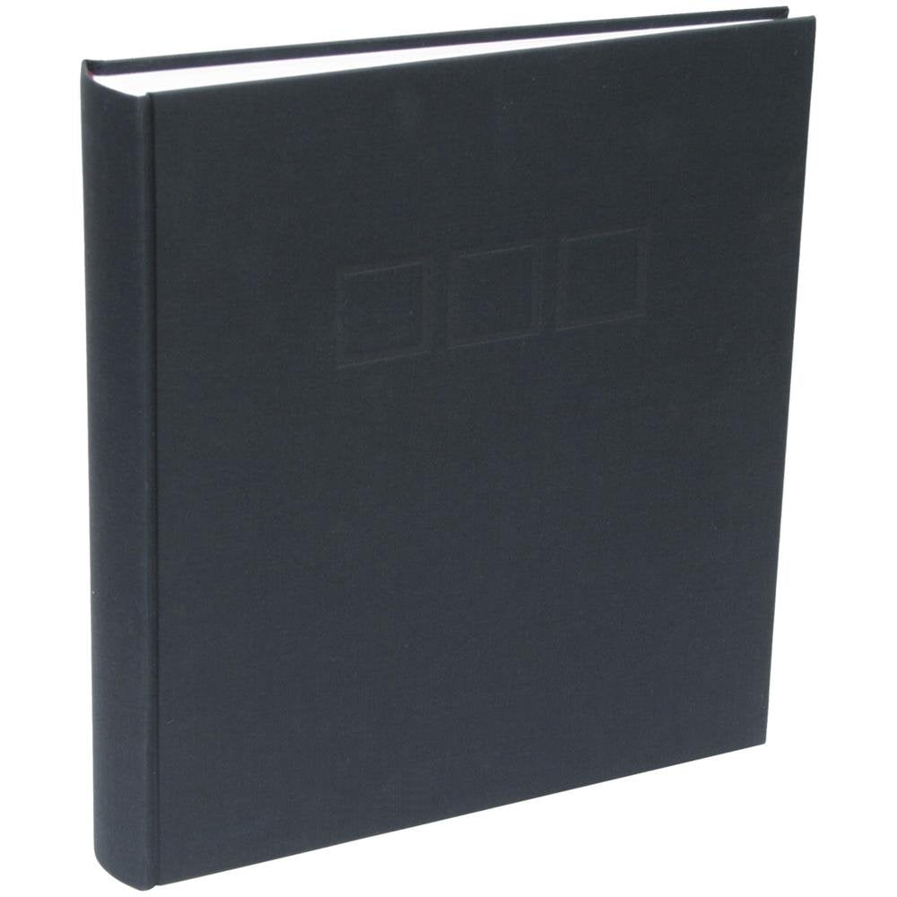 Deknudt Fotoalbum, schwarz, Leinen, 30 x 33 cm, 100 Seiten, a10d20100si