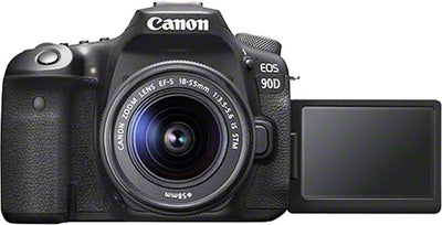 Canon EOS 90D Spiegelreflexkamera Gehäuse Body (32,5 Megapixel, 7,7 cm (3 Zoll), Bluetooth, Vari-Ang