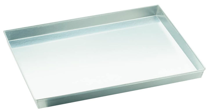 Piazza 101650 Tablett, rechteckig, Aluminium, 50 cm lang, 35 cm breit