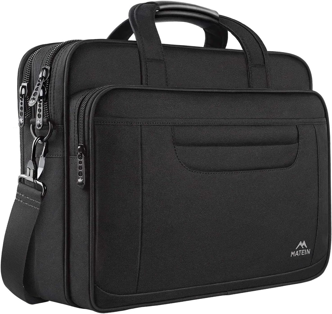 MATEIN Laptoptasche 17,3 Zoll, Gross Laptop Tasche 17 Zoll Aktentasche Herren Wasserdicht Arbeitstas