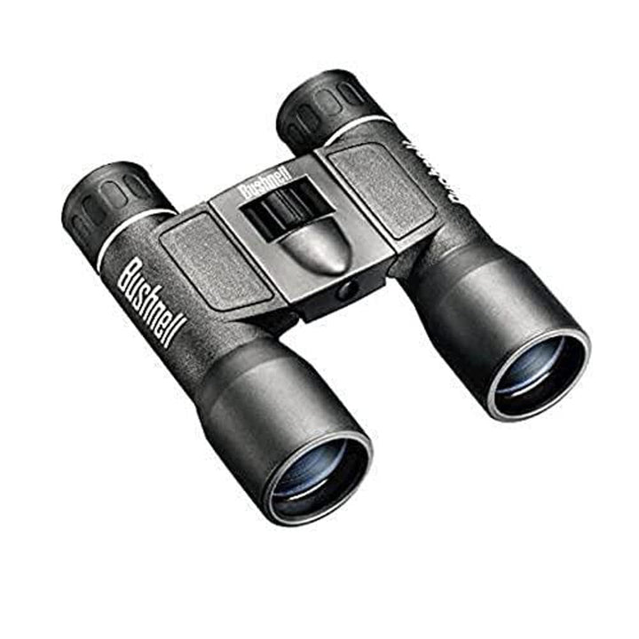 Bushnell, kompaktes, zusammenklappbares Dachkantprismen-Fernglas der Powerview-Serie grau 16 x 32mm