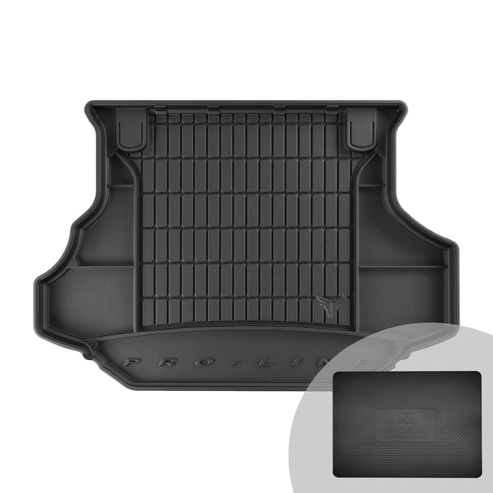 FROGUM ProLine 3D Gummimatte Exklusive Auto Kofferraummatte Kofferraumwanne für Kia Carens II 2002-2