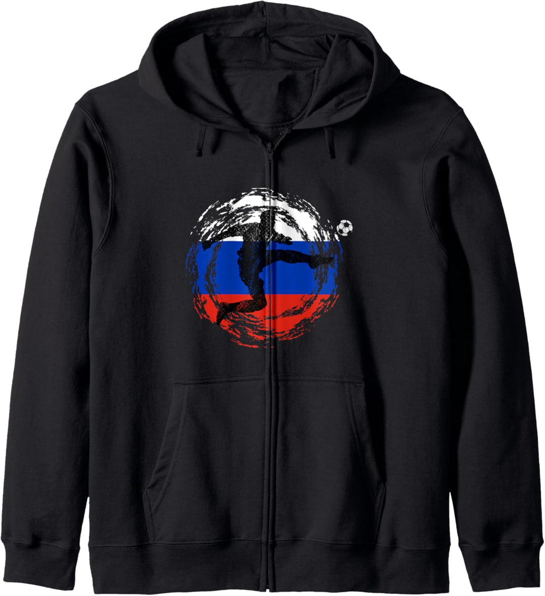 Russia Fanartikel Russland Fussball Kapuzenjacke