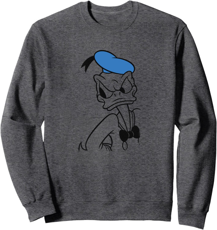 Disney Mickey And Friends Donald Duck Tonal Portrait Sweatshirt